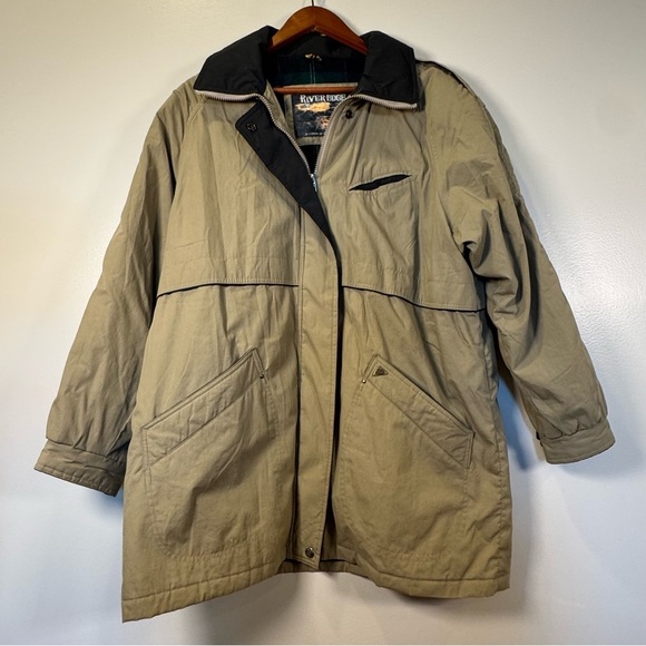 River's Edge Tan Jacket men’s, size 13-14 - Picture 2 of 8